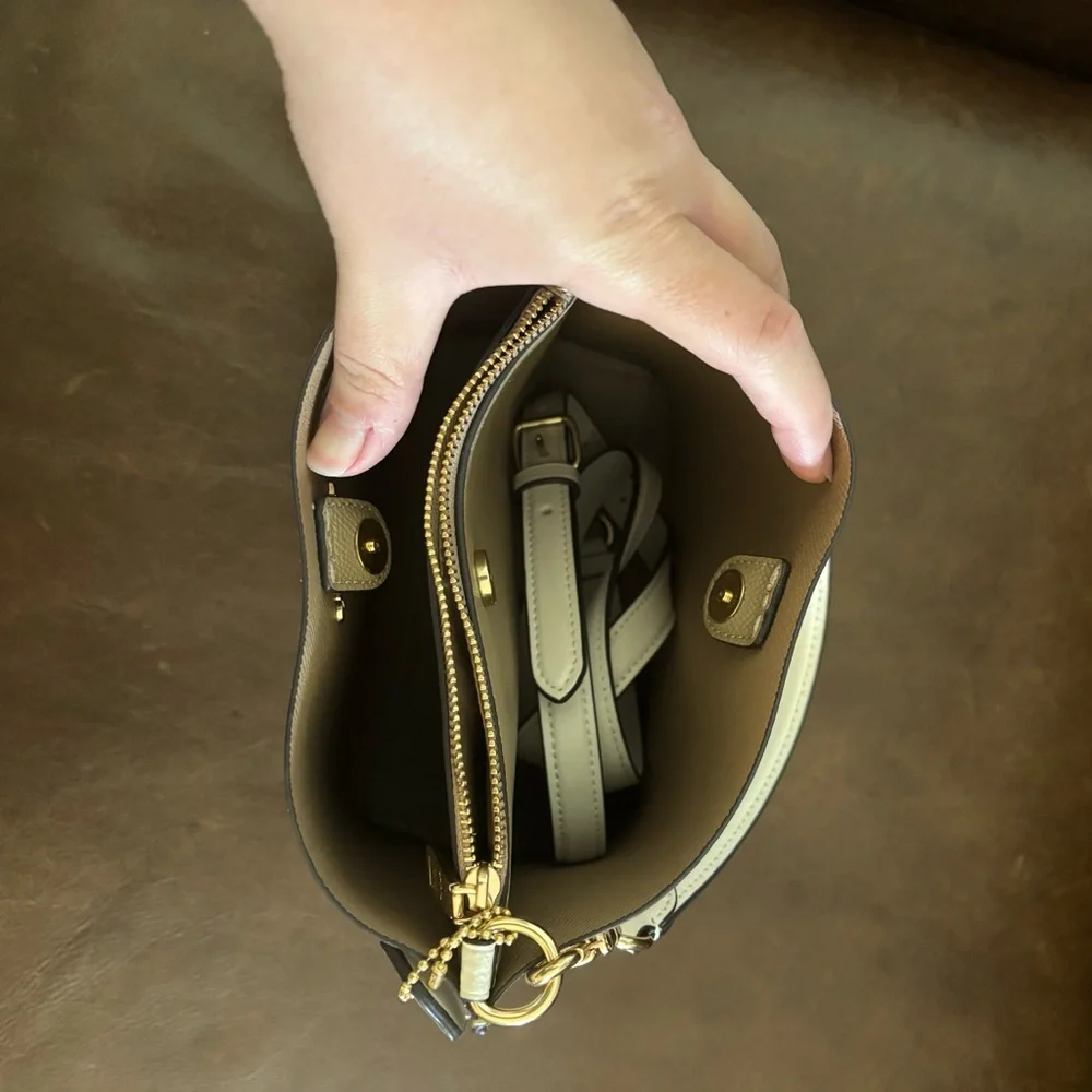 Coach Limited Edition Mollie Bucket 22 Bag Valentines 2024 Collection Pink Heart - Picture 11 of 16